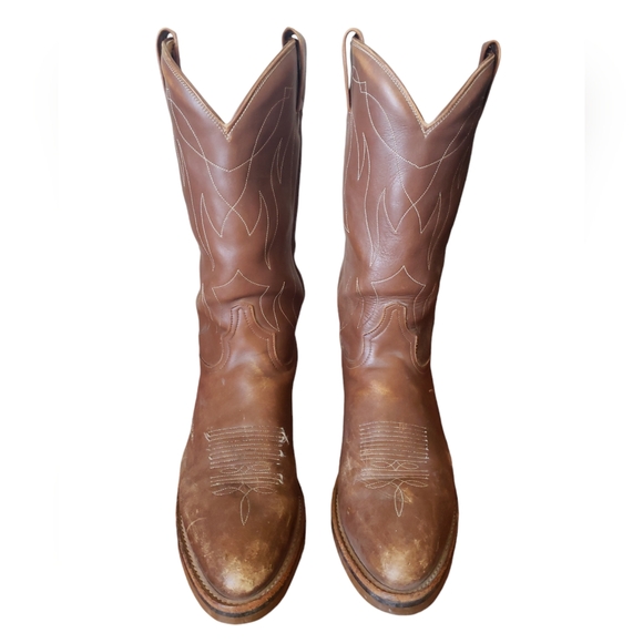 Tony Lama Men's Zindelo Work Boot 4013 Brown Leather Men's Size 11.5 D - Picture 3 of 16